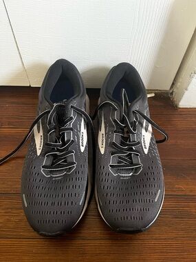 Brooks Ghost 13 Running Shoes Grey/Lavender Size 9.5